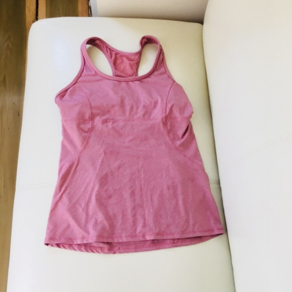 Pink Sports Tank Top